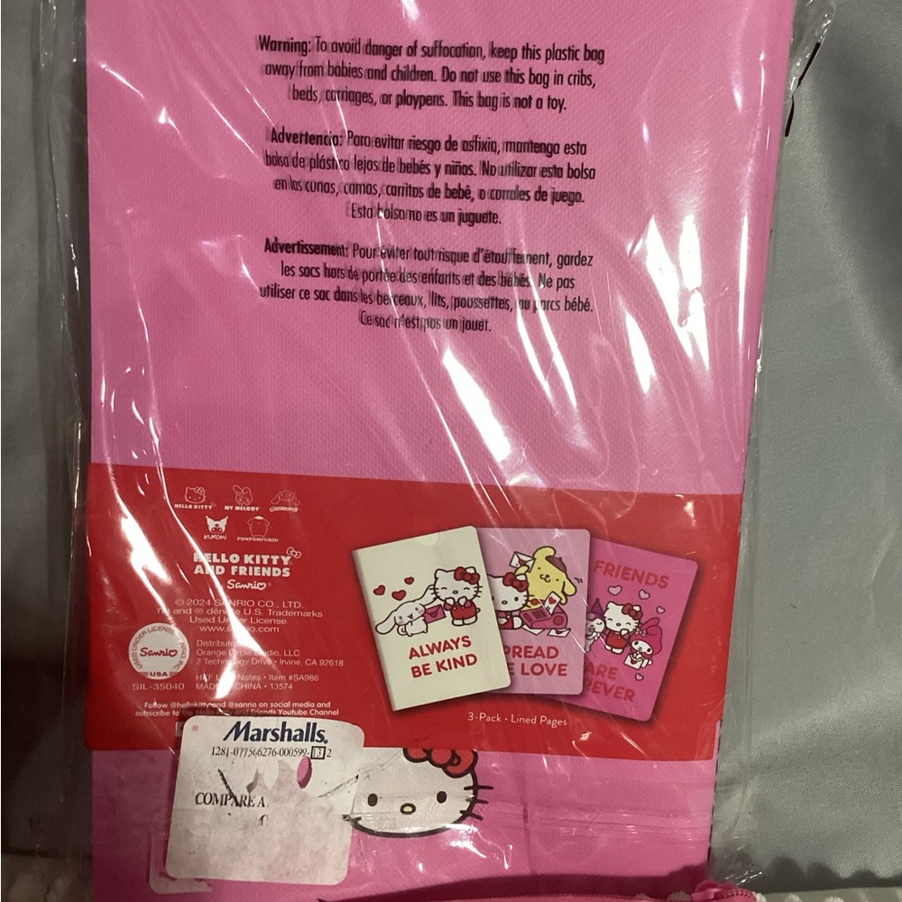 Hello Kitty Themed Gift Set Take 4- Keychains, Lip Glosses, Bags, Office, MORE - Picture 7 of 12